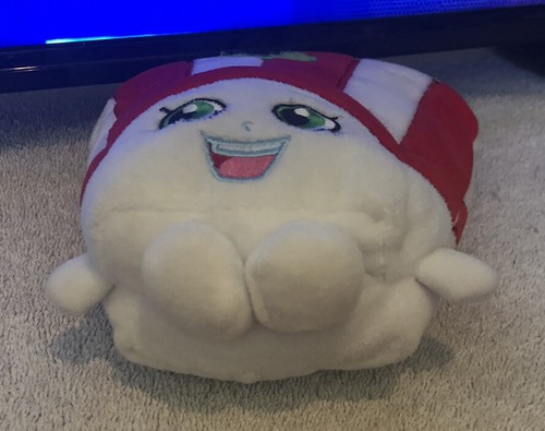 SHOPKINS POPPY CORN Popcorn Pillow Stuffed Plush Toy preowned - Picture 3 of 5