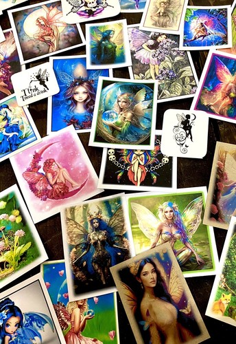 Fairy Bag - Collection Of 60 Mini Fairy Prints - Picture 5 of 8