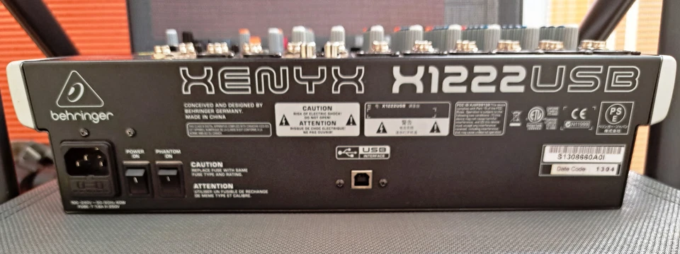Behringer Xenyx X1222 USB mit Thomann Koffer - Bild 2 von 4