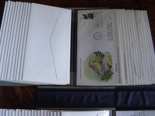 U.S. 1982 OFFICIAL BIRDS & FLOWERS OF OUR FIFTY STATES FIRST DAY ISSUE ALBUM SET - Picture 7 of 11