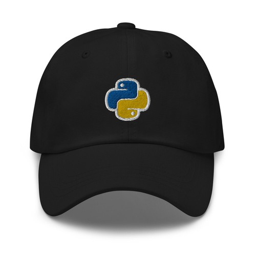 Python berretto da baseball regolabile ingegnere programmatore sviluppatore encoder regalo cappello papà - Foto 4 di 10