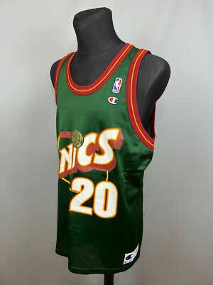 SEATTLE SUPERSONICS GARY PAYTON JERSEY NBA BASKETBALL