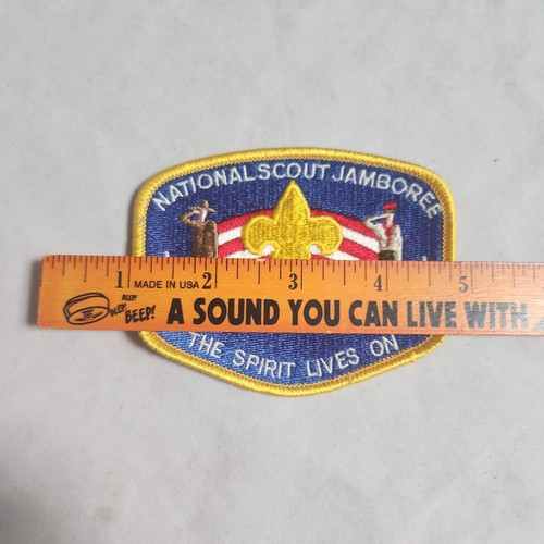 National Scout Jamboree Patch Spirit Lives On 1910-1985 75th Anniversary BSA - Picture 3 of 4