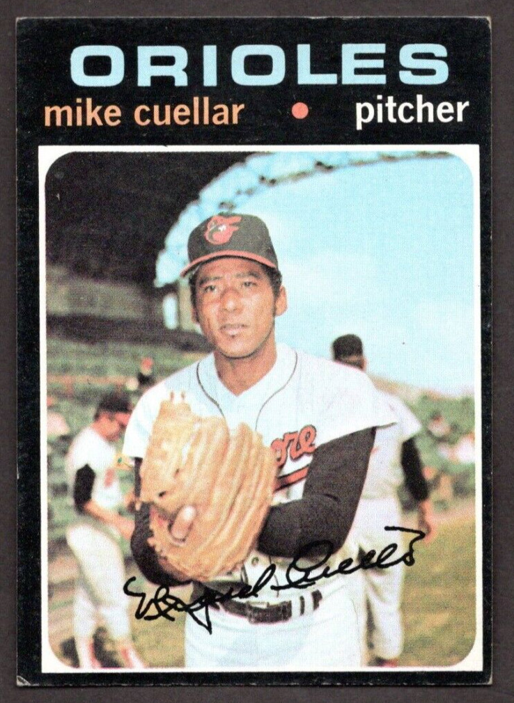 1971 Topps #170 Mike Cuellar VG/EX