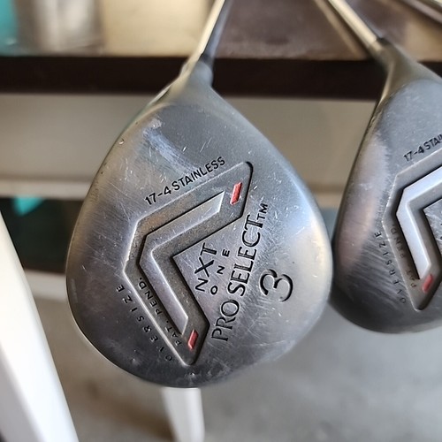(8) Pro Select Golf Clubs not a complete set 3 4 6 7 9 iron pitching wedge drive - Picture 2 of 15