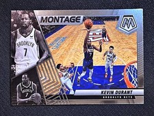 2021-22 Panini Mosaic Basketball Montage Kevin Durant Brooklyn Nets #2