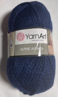 YarnArt ALPINE ALPACA. 1 Pk. NAVY. I Combine Shipping, See Details