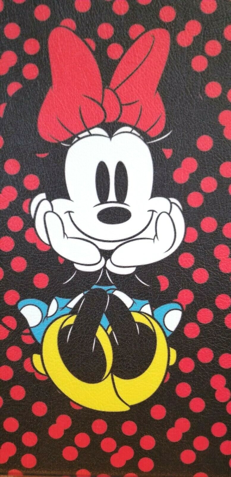 Disney Anti Fatigue Kitchen Mat Rug MINNIE MOUSE Red Black NWT PolkaDot