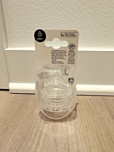 Philips Avent Medium Flow (Flow 3) Biberon Anti-Coliche Capezzolo 3M+ (Confezione da 2) - Foto 4 di 5