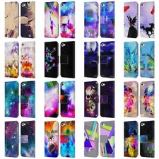 OFFICIAL HAROULITA FANTASY 2 LEATHER BOOK CASE FOR APPLE iPOD TOUCH MP3