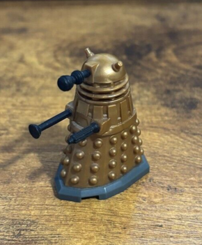 Doctor Who Character Building Series 3 Gold Dalek Micro-Figure