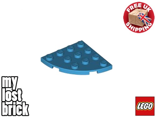 LEGO - Parte 30565 - Placas Esquineras Redondas 4x4 (Pack de 5) + NUEVO + SELECCIONAR COLOR - Imagen 8 de 32