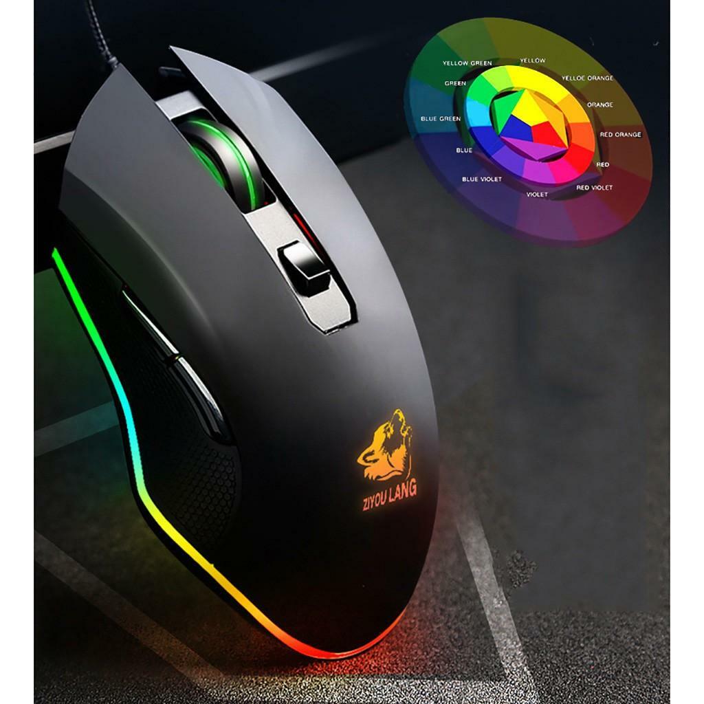High-Precision RGB Gaming Mouse for WinXP/7/10 and Mac with Mechanical Features-image