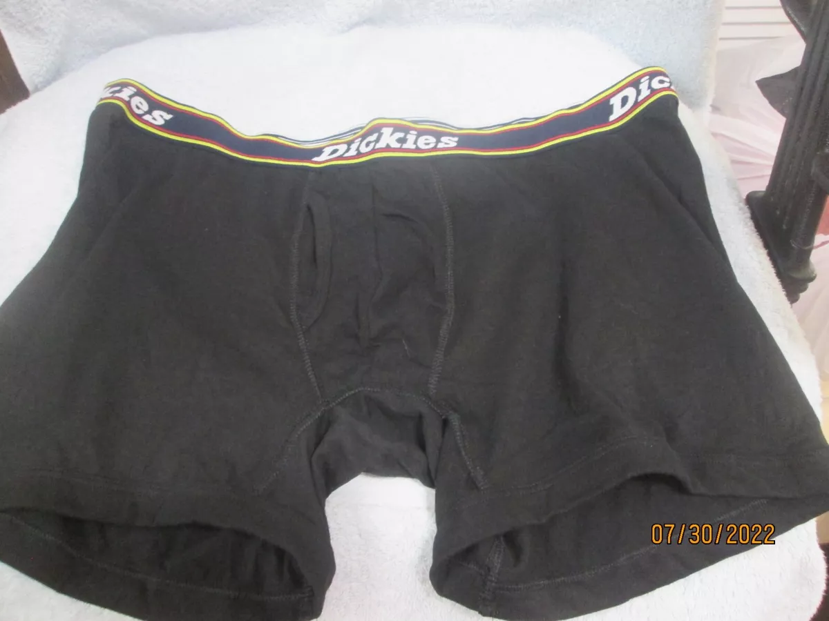 Men's Underwear Dickies 3 Pairs Extra Large Black, Gray, Navy Blue