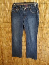 WOMEN'S JEANS U.S.  POLO ASSN. SIZE 11--12 PRE--OWNED 5 POCKET DENIM JEANS 