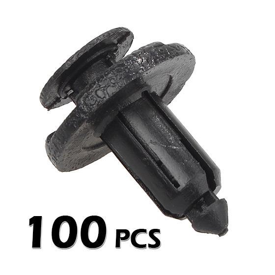 100pcs Bumper Wheelhouse Clips Retainer Fastener for Subaru Legacy 2010