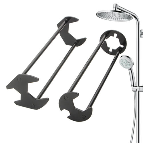 Multifunction Sink Wrench Plumbing Tool For Bathroom Kitchen Faucet Hose Wrench - Picture 3 of 15