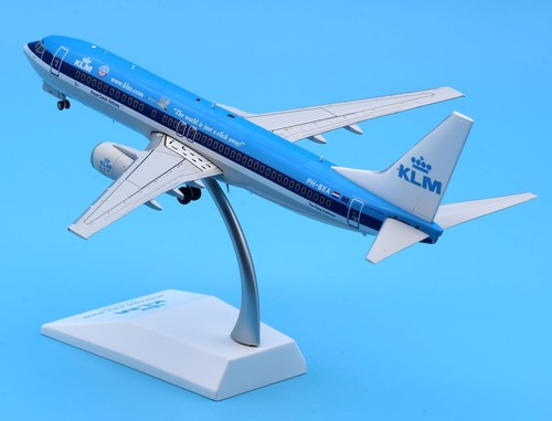 JC Wings 1:200 KLM Royal Dutch Air Boeing B737-800 Diecast Aircraft Model PH-BXA - Picture 3 of 14