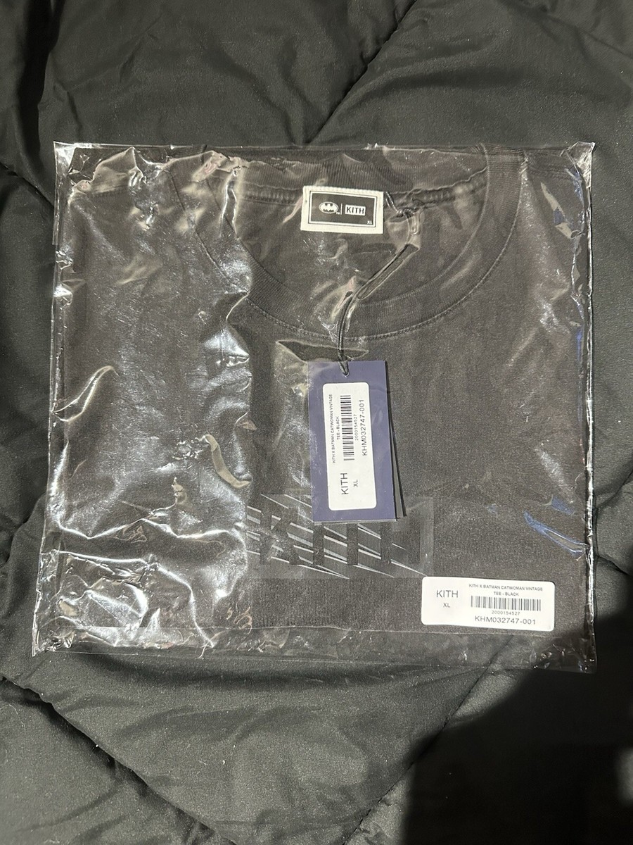 Kith x Batman Catwoman Vintage Tee Black Box Logo Size XL | eBay