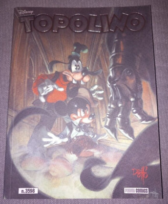 Mickey Mouse 3598 Variant by G. Dell Otto. Lucca Comics 2024 Special Edition