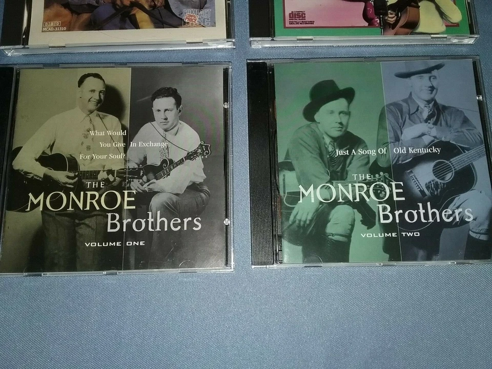 Collection Bill Monroe Brothers Essential Bluegrass Boys Live BMG MCA CBS 87 Exc - Image 3 of 4
