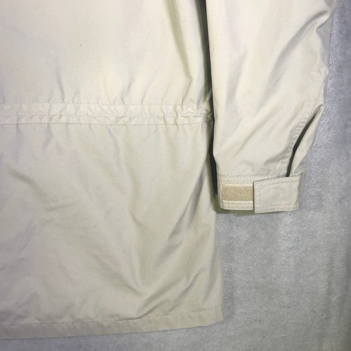 Vtg Eddie Bauer Men's Coat Sz Large Duster Chore Field Trench Jacket Long Barn - Picture 16 of 23