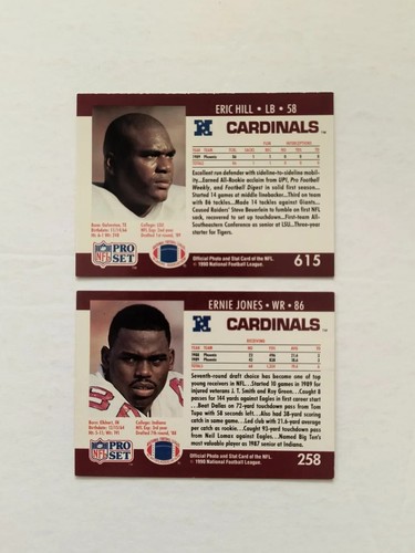 Cardinals Lot 2020 Panini Playoff Aeneas Williams 126 90 Pro Set Timm Rosenbach - Picture 11 of 12