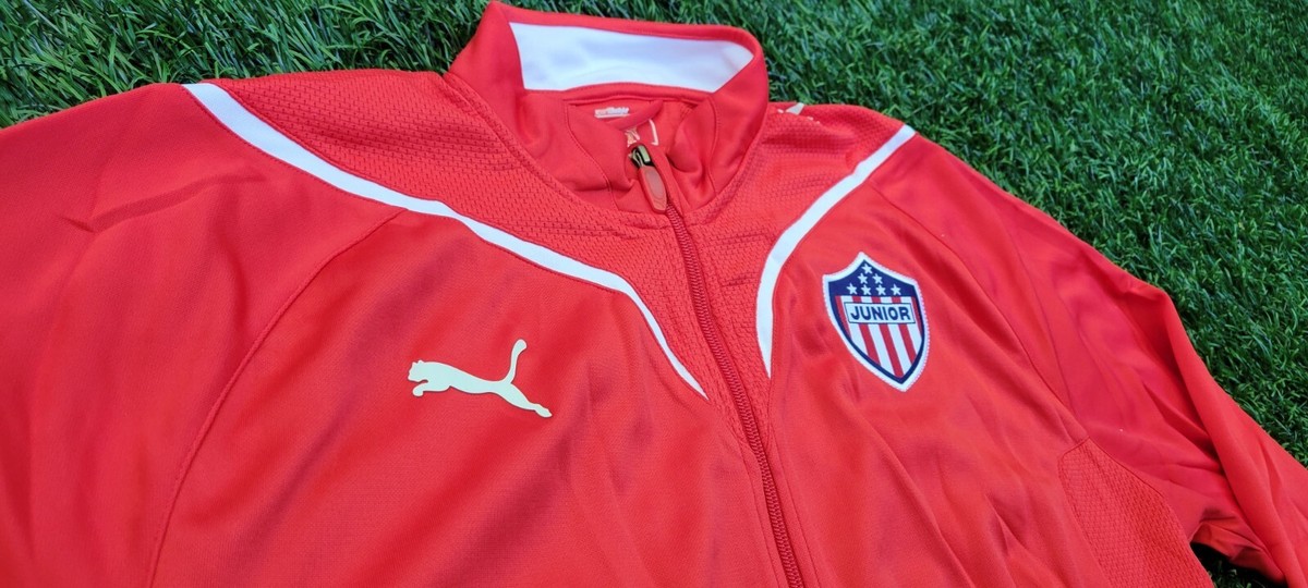 2010 ATLETICO JUNIOR DE BARRANQUILLA PUMA JACKET PONCHO S M L XL