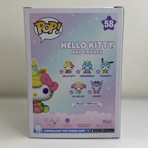 Figura Vinilo Sanrio Hello Kitty & Friends Funko Pop Unicornio Fiesta Hello Kitty 58 - Imagen 4 de 8