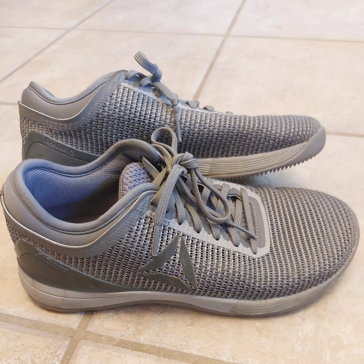 Reebok Crossfit Nano Grey Women Size 8 Flex Weave Cross Training Athletic  Shoes