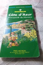 Guide vert Michelin :Côte d'Azur,Principauté Monaco, 4eme édition 1997-1998