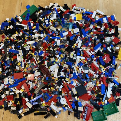 LEGO Bulk Lot 3 lbs 12oz Genuine Pieces Bricks Plates Speciality Building