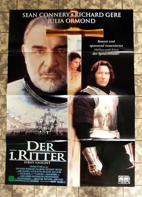 DER ERSTE RITTER / First Knight * VIDEO-POSTER A1 - Ger 1-Sheet  CONNERY, GERE