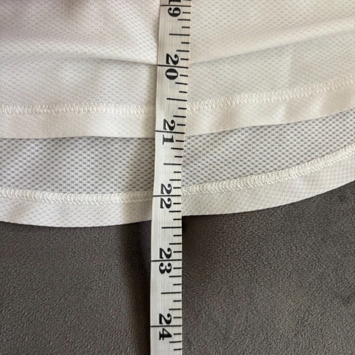 Lululemon White Loose Fitting Workout Tank Top With Logo Size 8/10 - Tagless - Picture 13 of 13