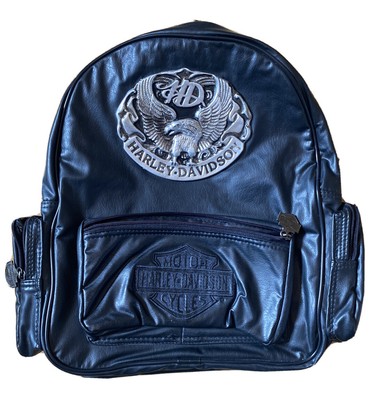 harley davidson book bag