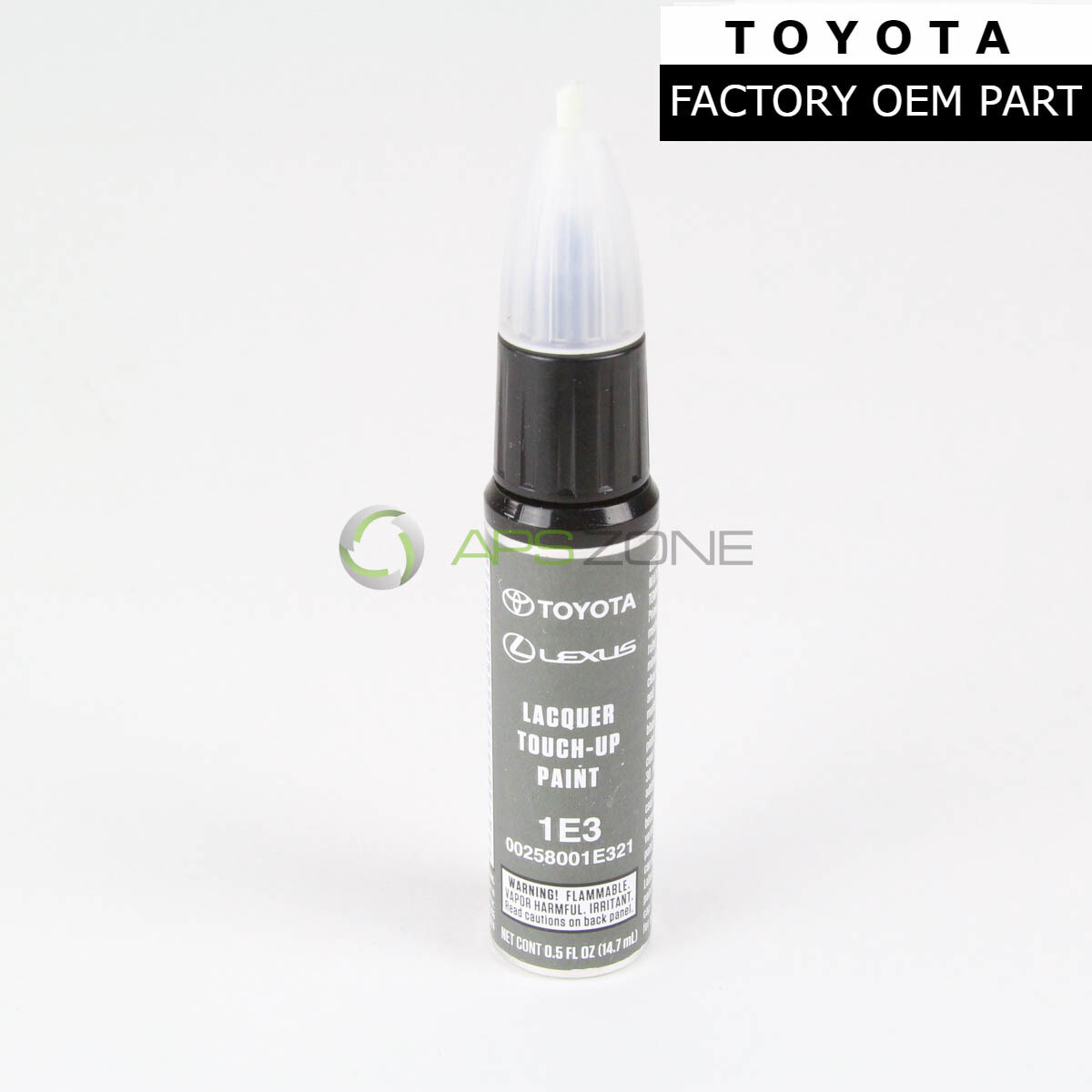 GENUINE TOYOTA LEXUS TOUCH UP PAINT 1E3 CHARCOAL METALLIC OEM 00258