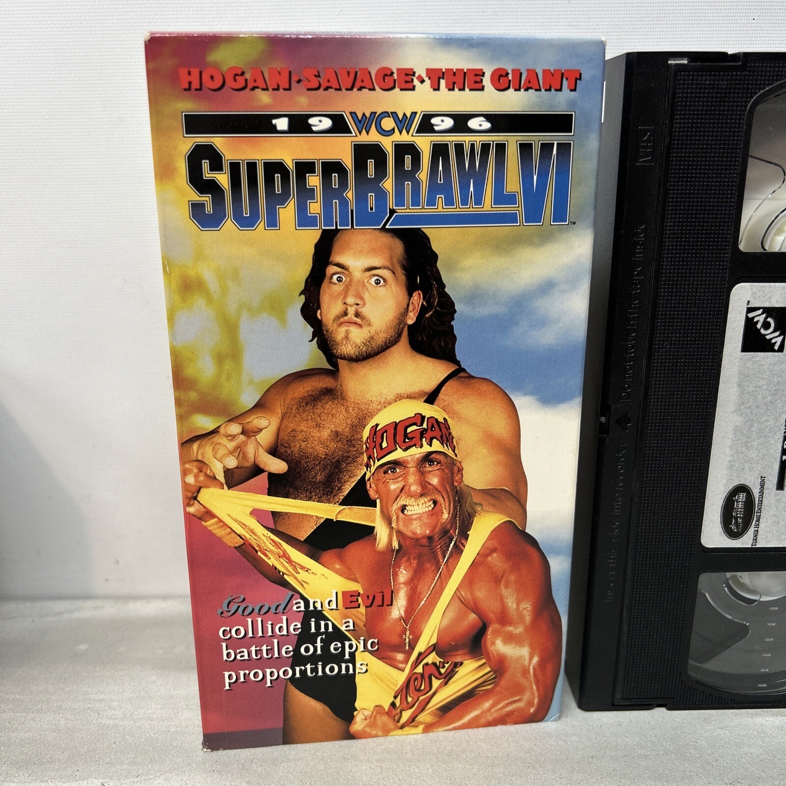 WCW Super brawl VI 1996 Classic Wrestling VHS Hard To Find RARE
