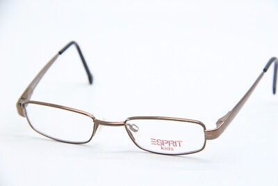 NEW ESPRIT ET 9330 535 BRONZE BLACK PURPLE AUTHENTIC EYEGLASSES FRAMES 43-17