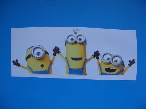 Despicable Minion Vinyl Decal Car / Window Sticker  - 第 1/1 張圖片