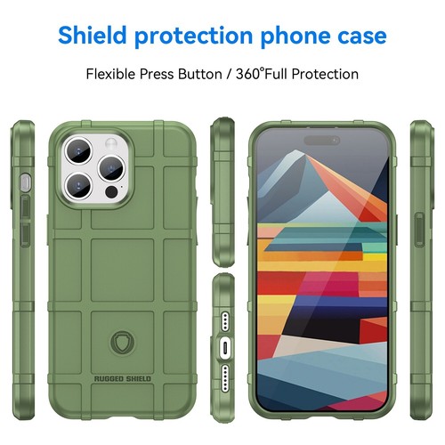 For Various Phone Rugged Shield Protection Back Case Cool Men's Shockproof Cover - Picture 2 of 19