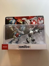 Metroid Dread Nintendo amiibo - Samus and E.M.M.I. Figures (2 Pack Set) NEW