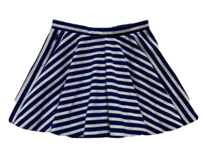 Royal Blue Flare Skirt Polo Ralph Lauren Girls Royal Blue White
