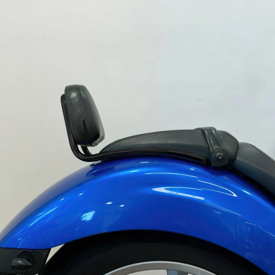 Respaldo de pasajero barra Sissy negro apto para Honda Fury VT1300CX 2010-2025 Foto 4 de 4