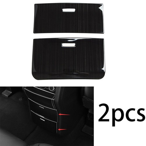 For Ford Edge 2015-2018 Black Titanium Interior Rear Anti-Kick Decoration Trim - Picture 1 of 3