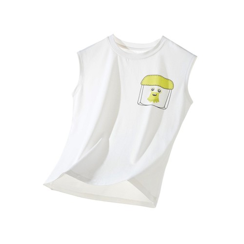 Paquete de 2 camisetas sin mangas de bambú viscosa de lujo para niños de 4-15 años - Imagen 17 de 21