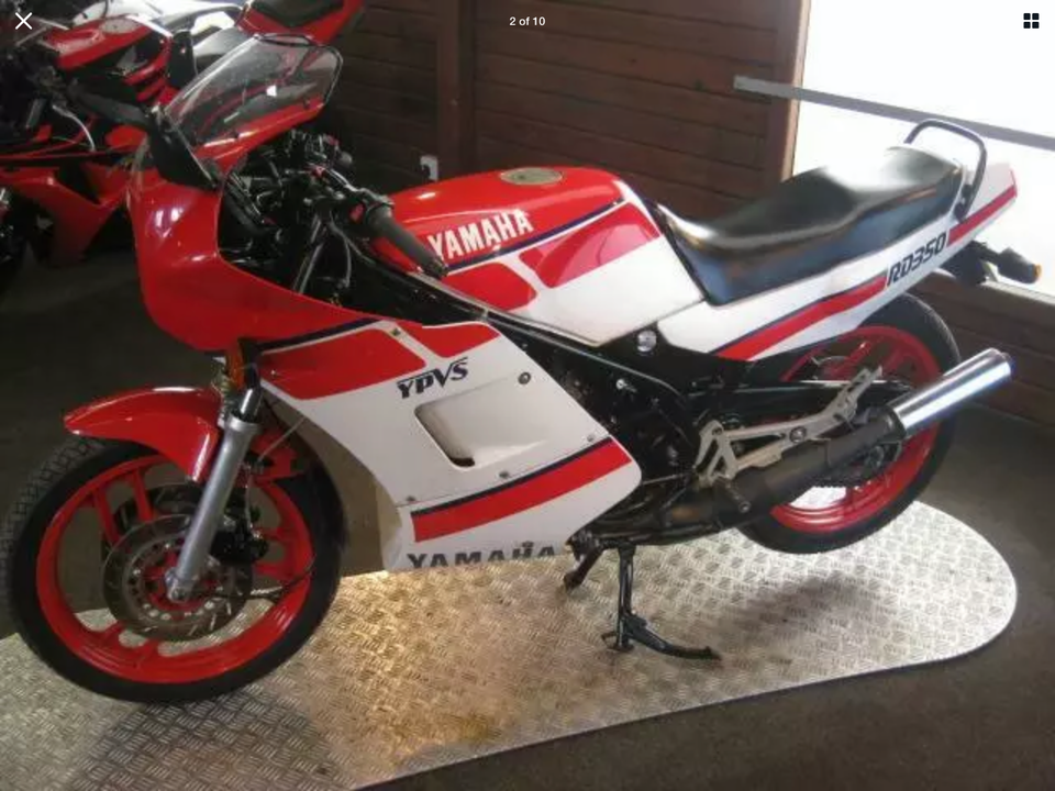 Yamaha RD350 YPVS F2 1990 with engine rebuild eBay