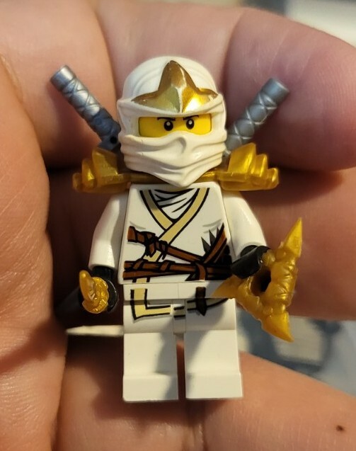 Lego Ninjago ZANE ZX Shoulder Armor Minifig 9445 9449 9440 9554