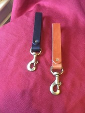 Santa's North Pole Key Holder - Quality Solid Brass and Leather