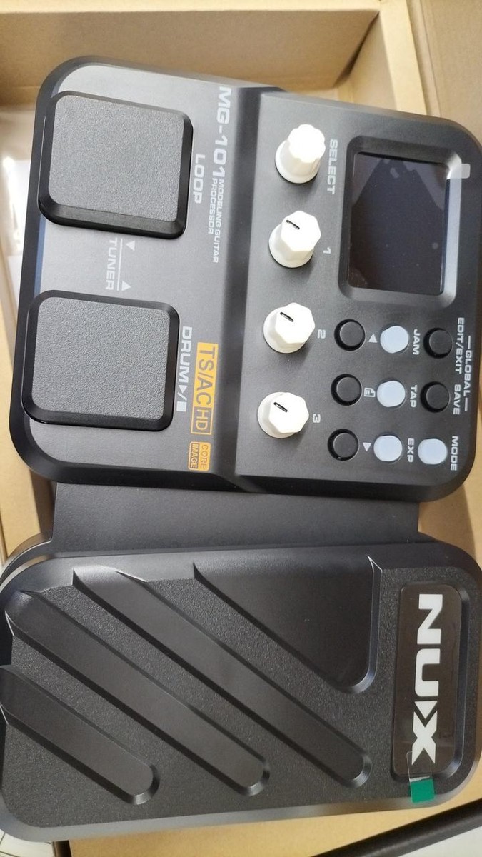 NUX MG-101 Modeling Guitar Processor Multi Effects Pedal | eBay