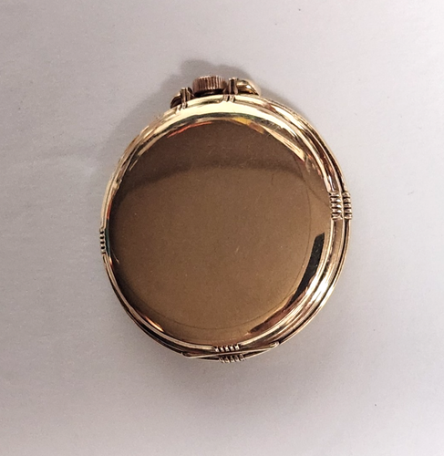 Hamilton Secometer 14K Yellow Gold Filled Pocket Watch 912 Grade 1930's Working - Picture 3 of 19